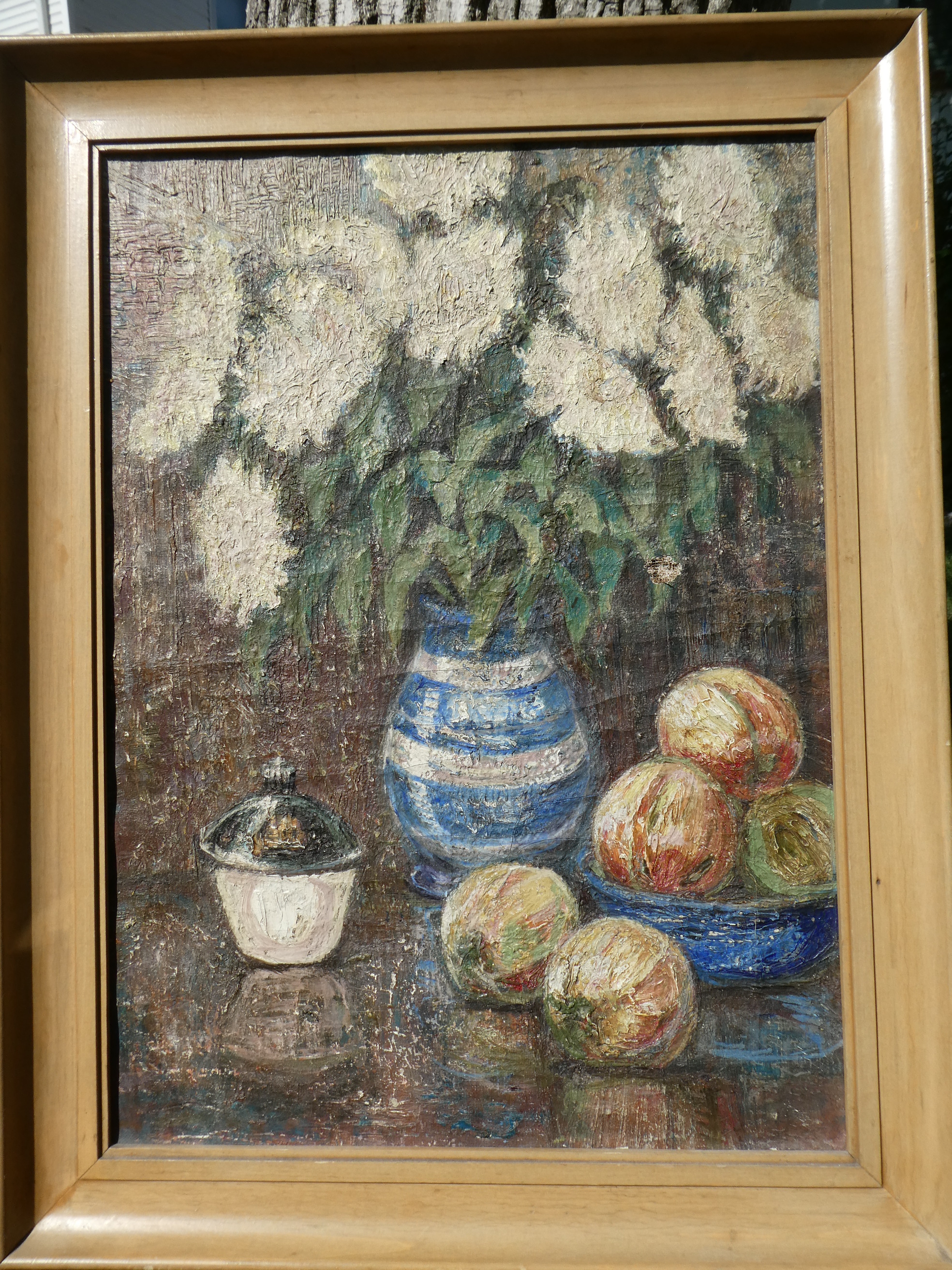Leif Enger Signed Still-Life Oil Painting