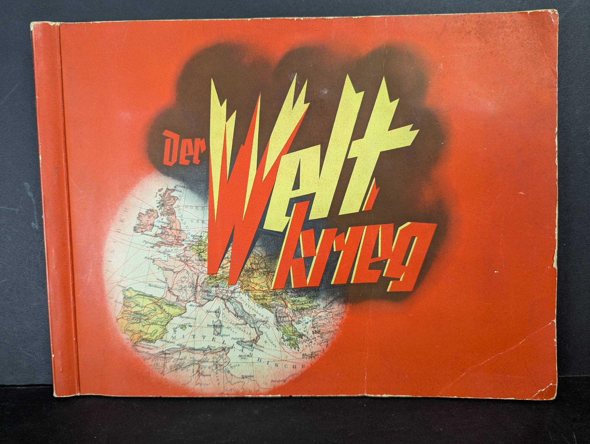 Der Weltkrieg German Cigarette Card Album Published in 1937