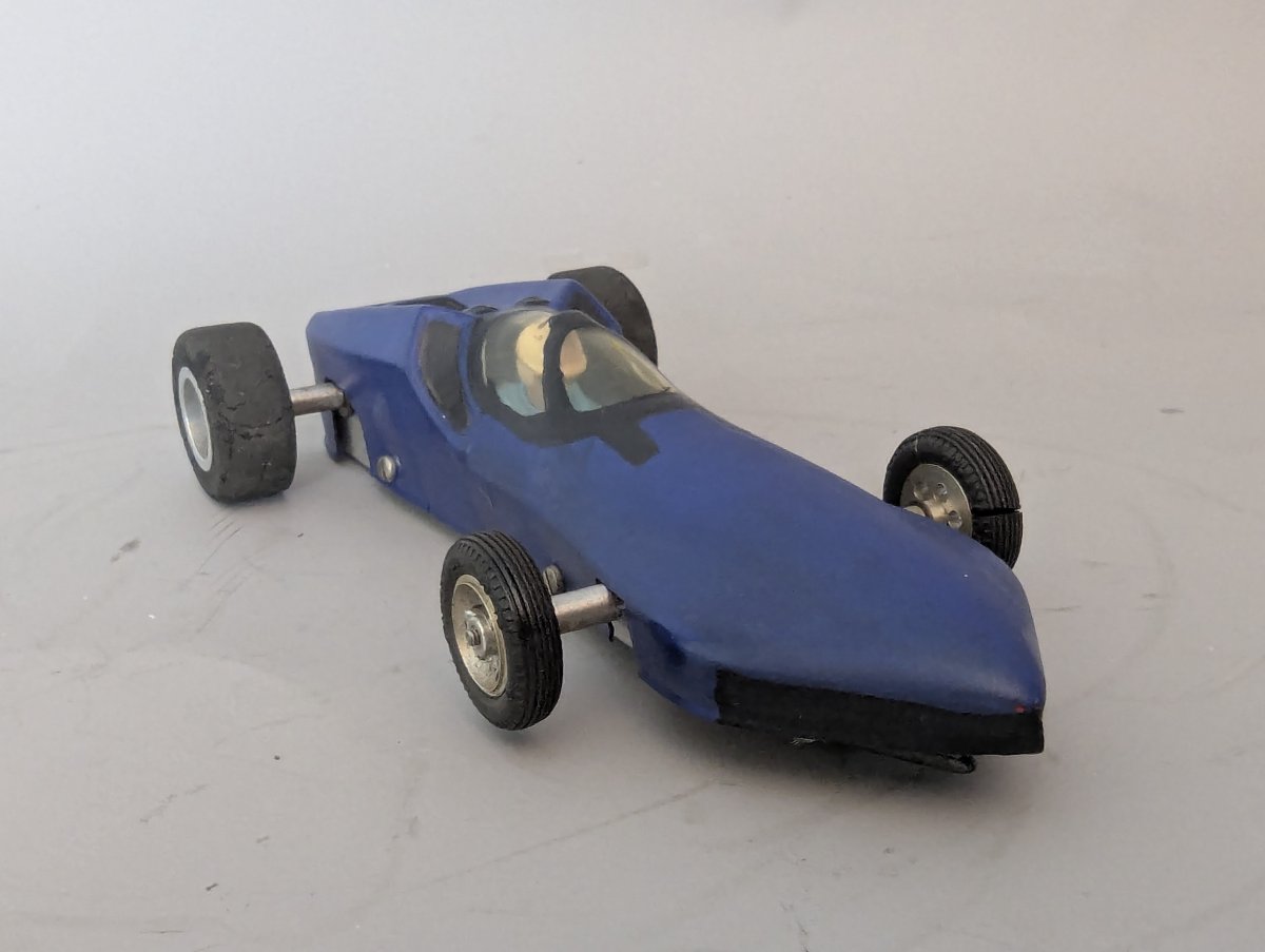 Vintage 1/24 Scale Thingie Style Slot Car Custom Built Project Not Working