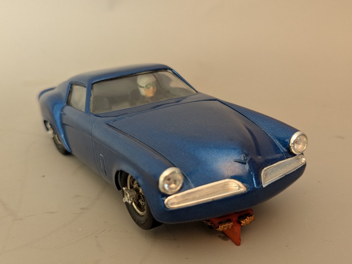 Vintage 1/24 Scale Custom-Built 1953 Studebaker Starliner Special Slot Car