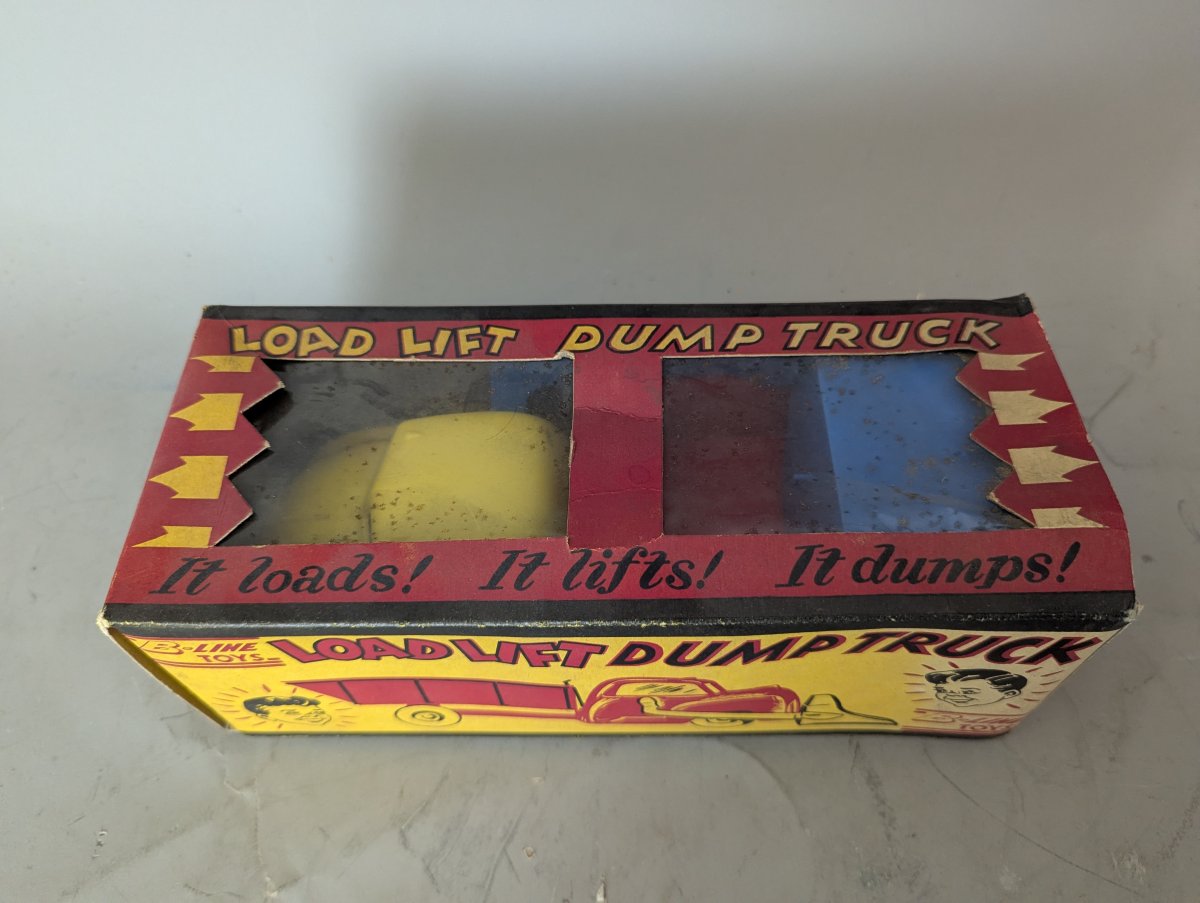 B-Line Toys Load Lift Dump Truck No. 250 Vintage Collectible Rare Toy