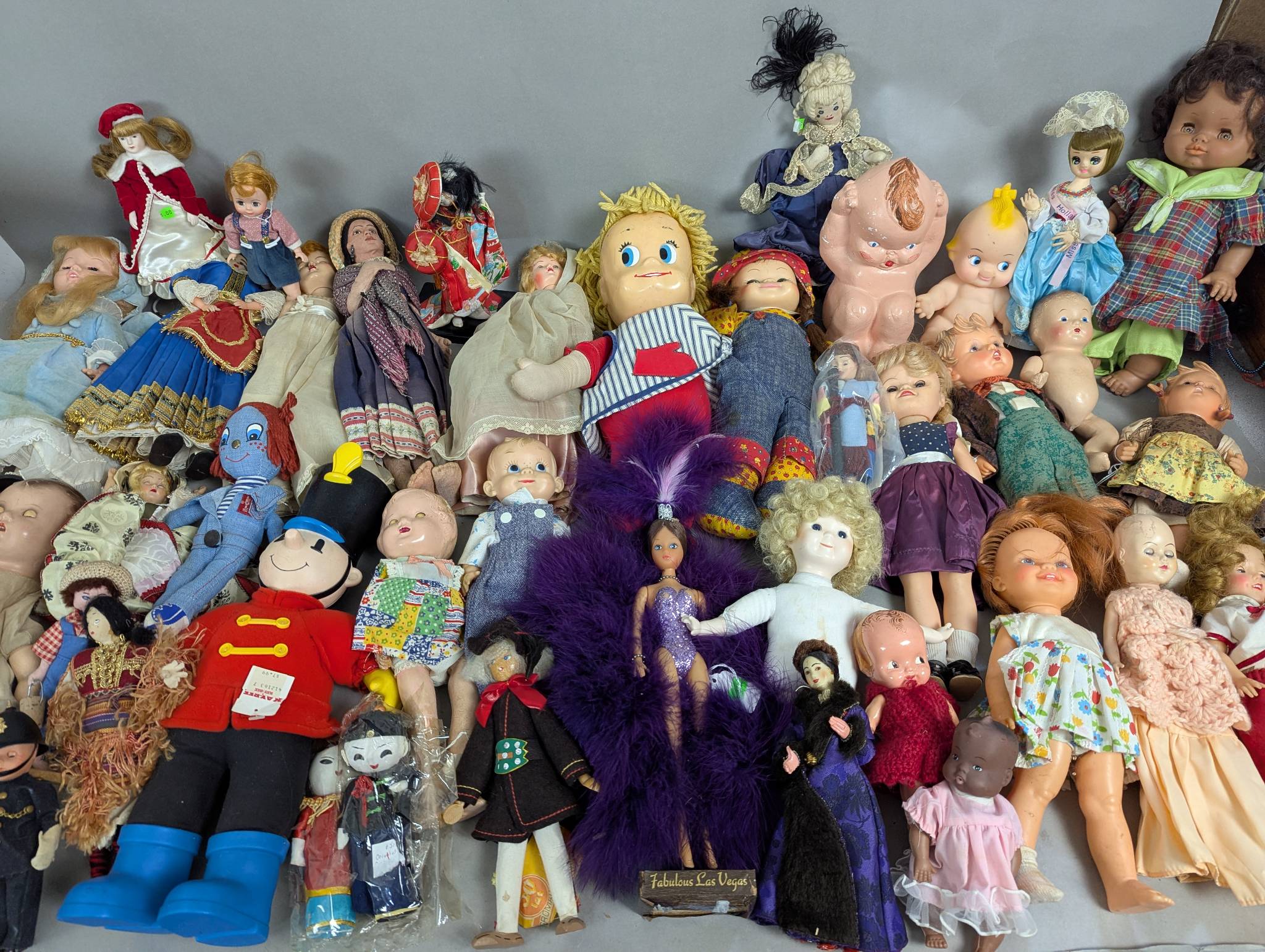 HUGE Lot assorted Vintage Dolls