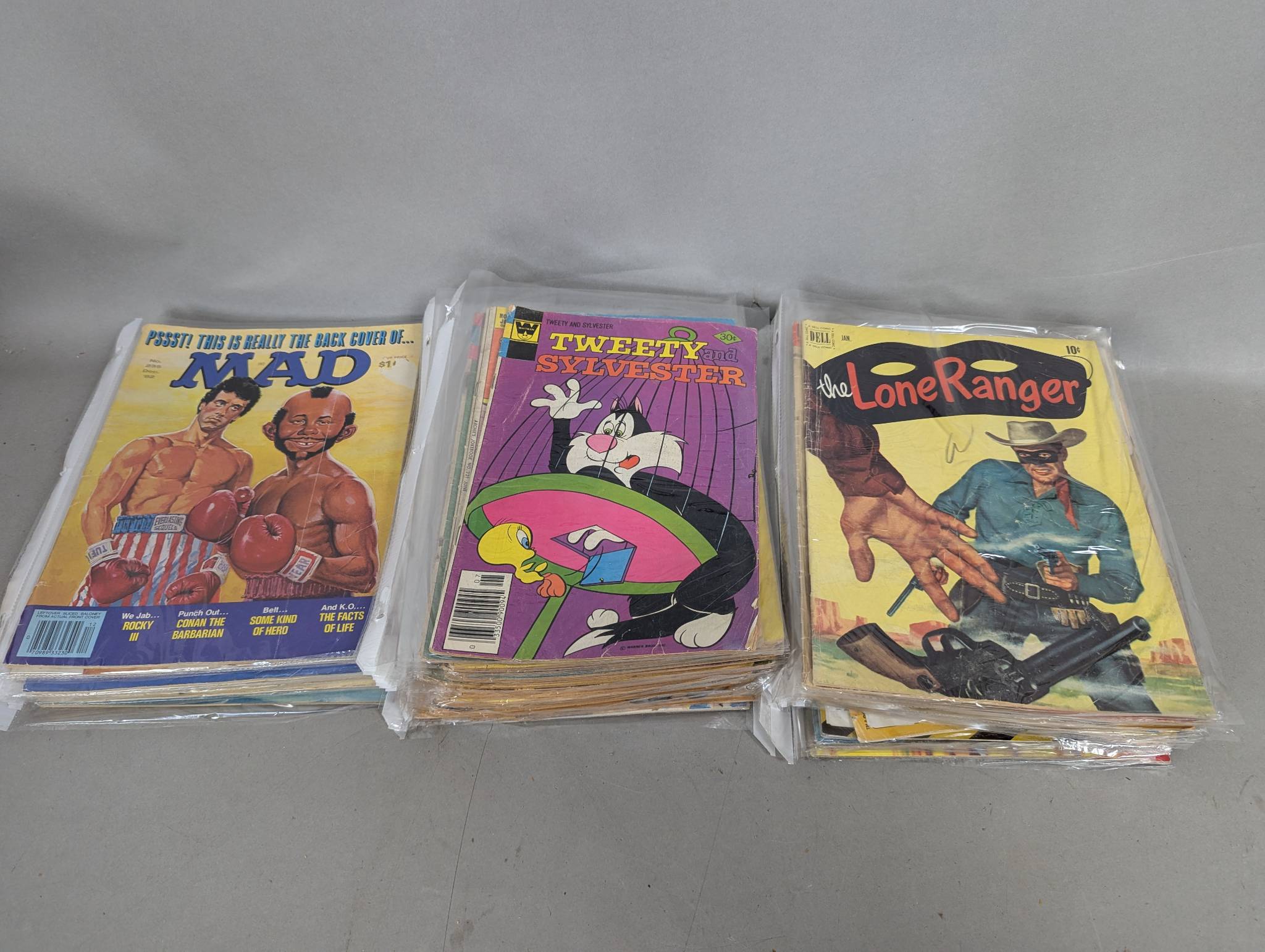 51 Vintage Comic Books and Mad Magazines
