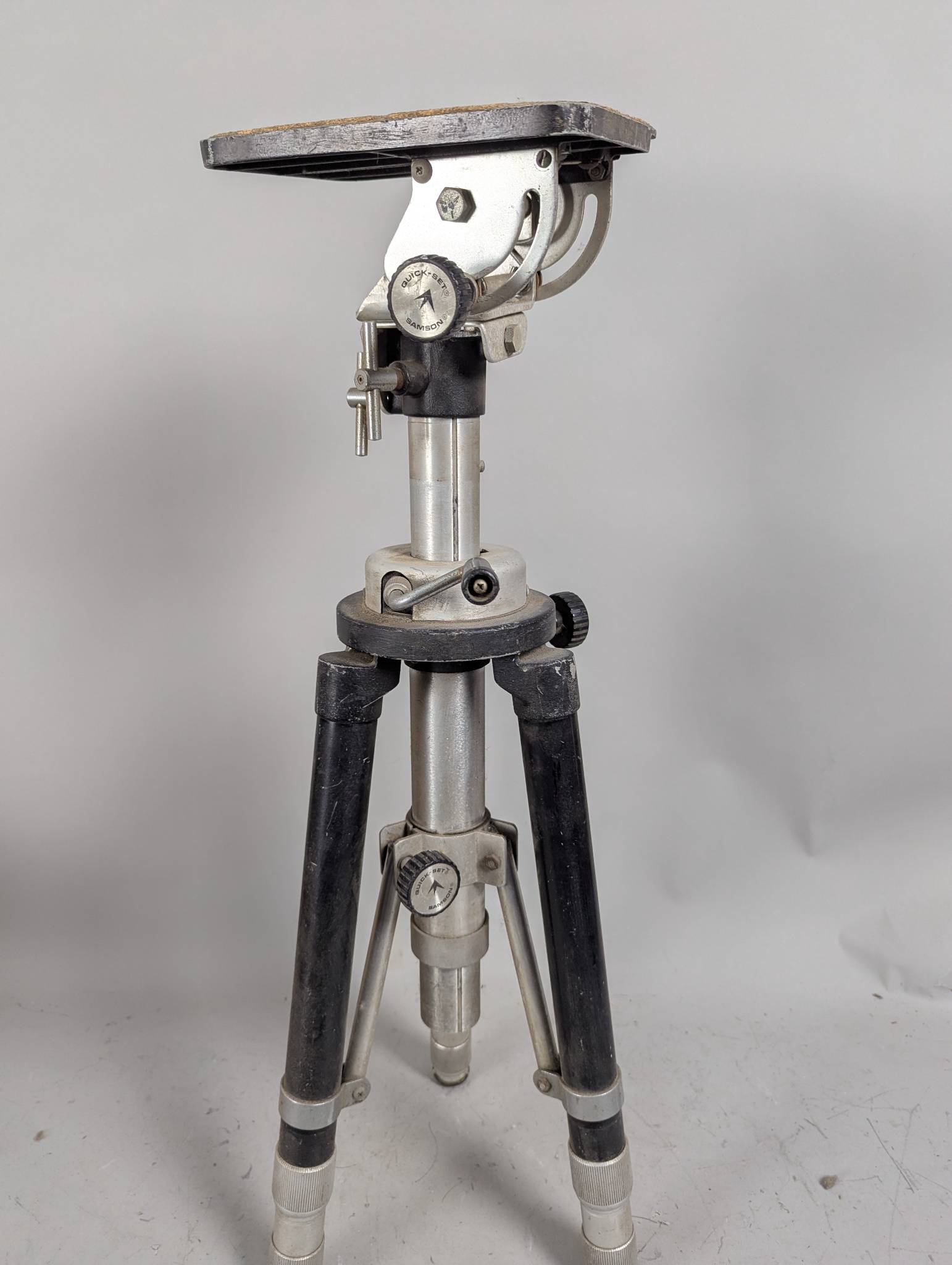 Quick Set Samson Large Format Camera Tripod with Adjustable Mechanism