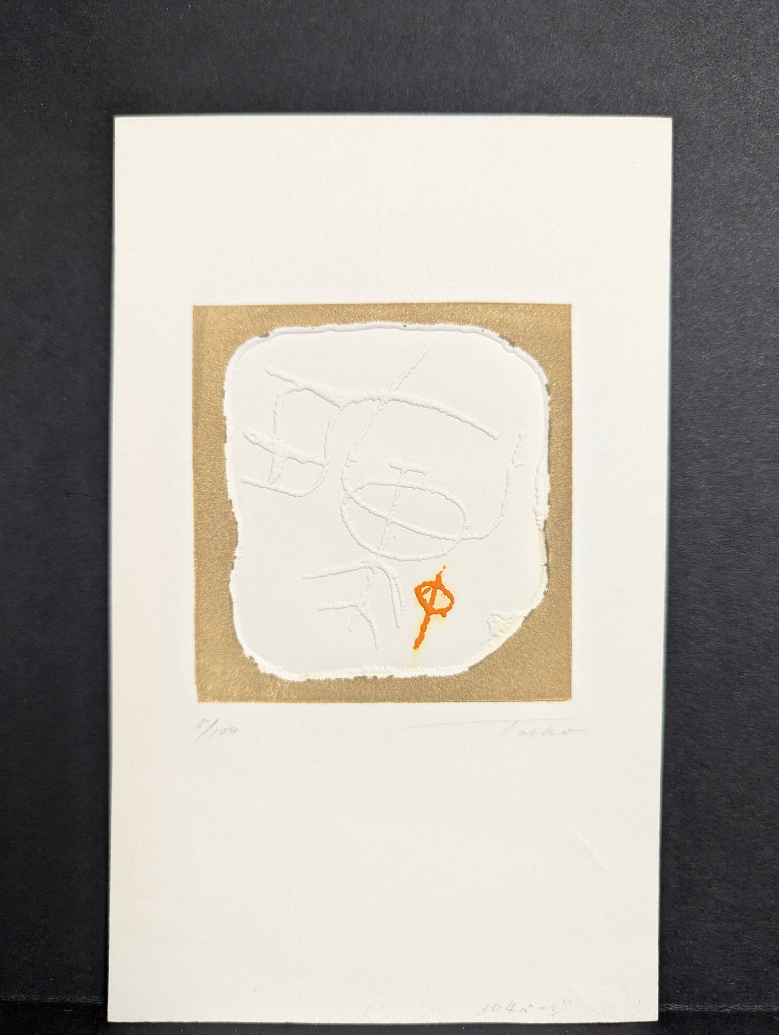 Japanese Woodblock Print Signed and Numbered by Artist