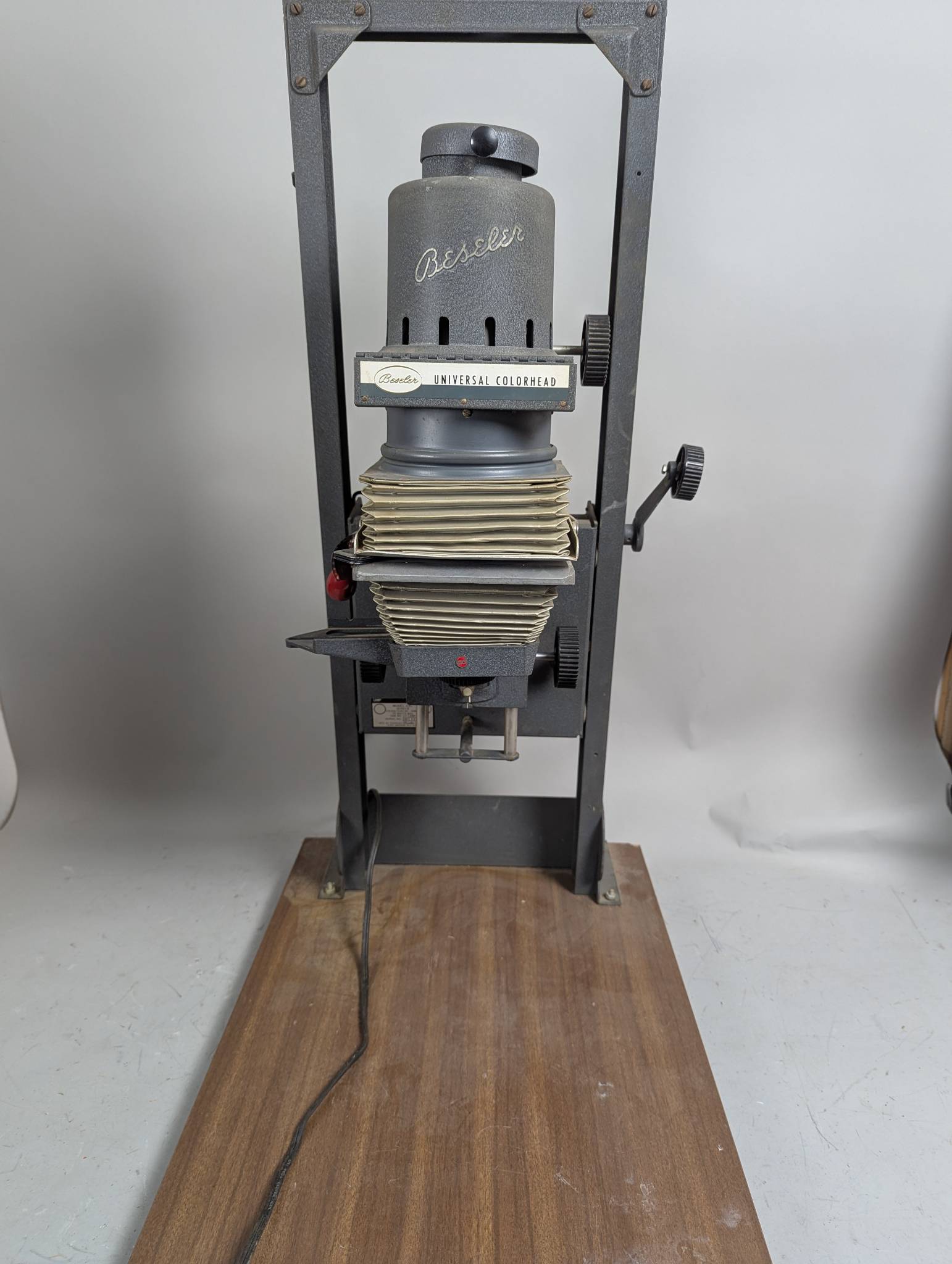 Beseler Universal Colorhead Model 23C Series II Photo Enlarger with Nikkor Lens