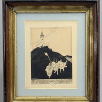 Legend of the Stone of Refuge by Willy Pogany