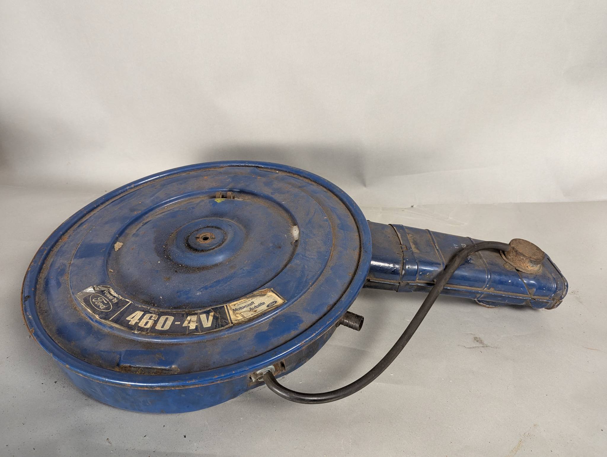Ford 460-4V Air Cleaner Assembly in Blue Finish