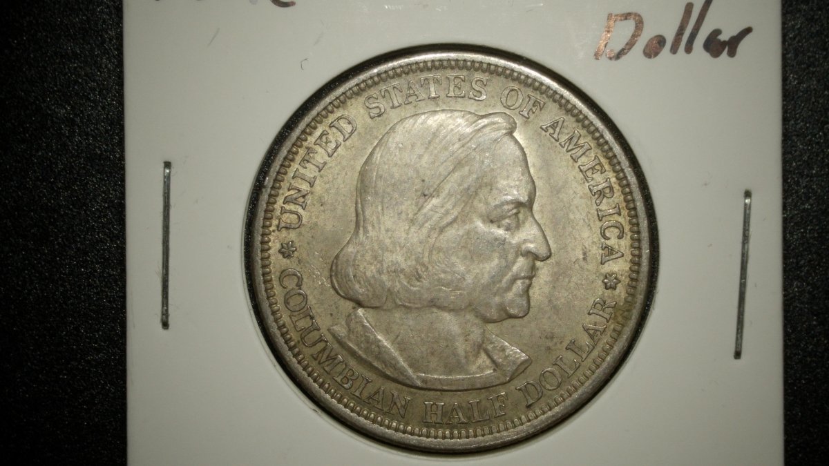 1892 1893 Columbian Exposition Half Dollar Set by Barber & Morgan - E.F. & V.F. Coins