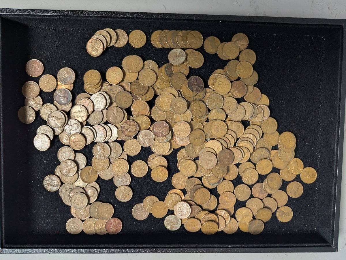 2 lbs Bulk Lot of US Lincoln Wheat Back Cents - Fine - United States Mint