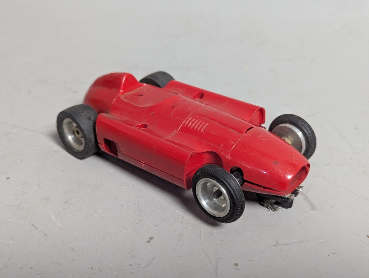 Rare 1959 Lancia Ferrari D50 1/24 Slot Car by Strombecker for Parts or Restoration