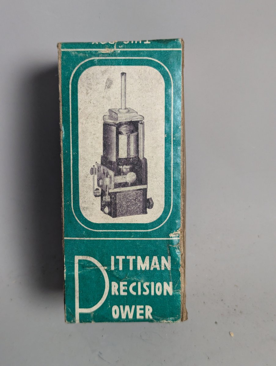 Vintage Pittman Model DC91 Motor New Old Stock Sealed Box Collectible Model Railroading