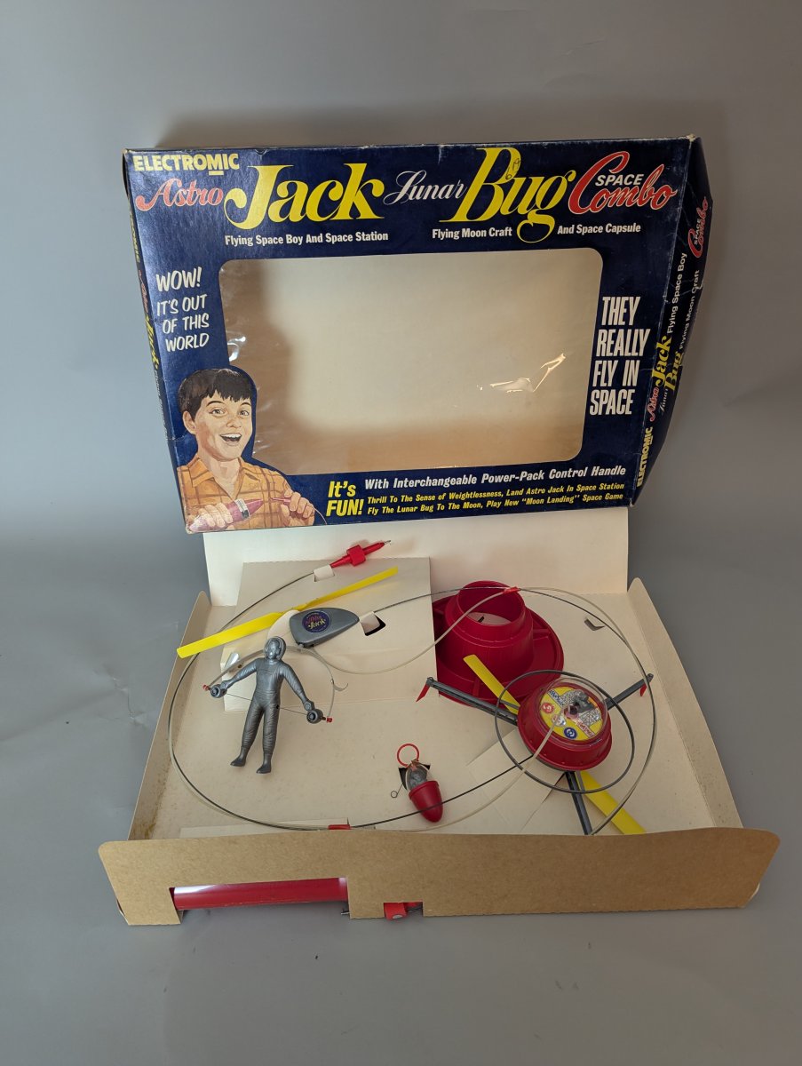 Victor Stanzel Electronic Astro Jack Lunar Bug Vintage Space Toy Collectible
