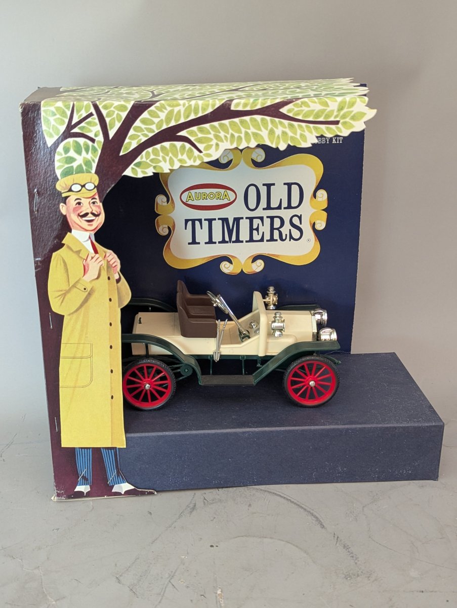 1961 Aurora Old Timers 1909 Buick Model Store Display Rare Collectible Vintage