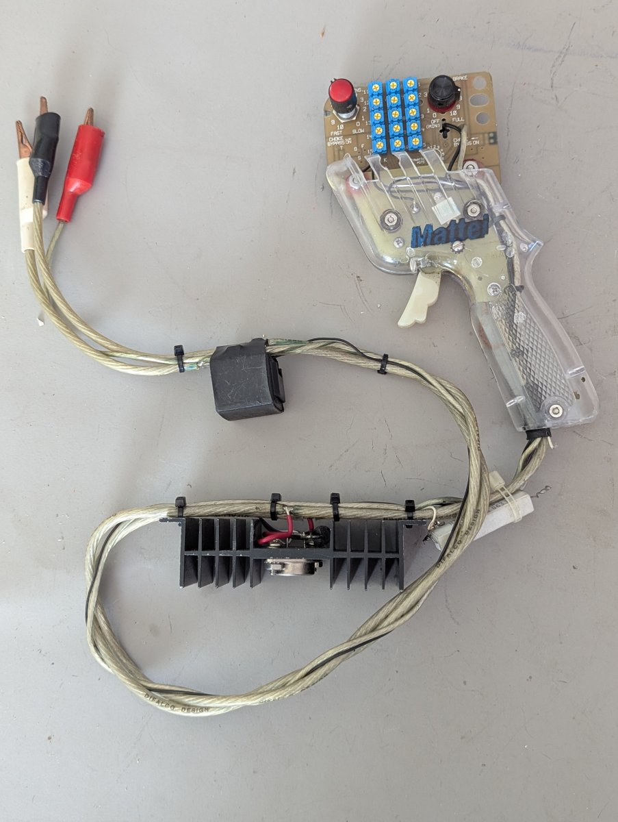 Difalco Design Fanatic Slot Car Controller for Racing Enthusiasts