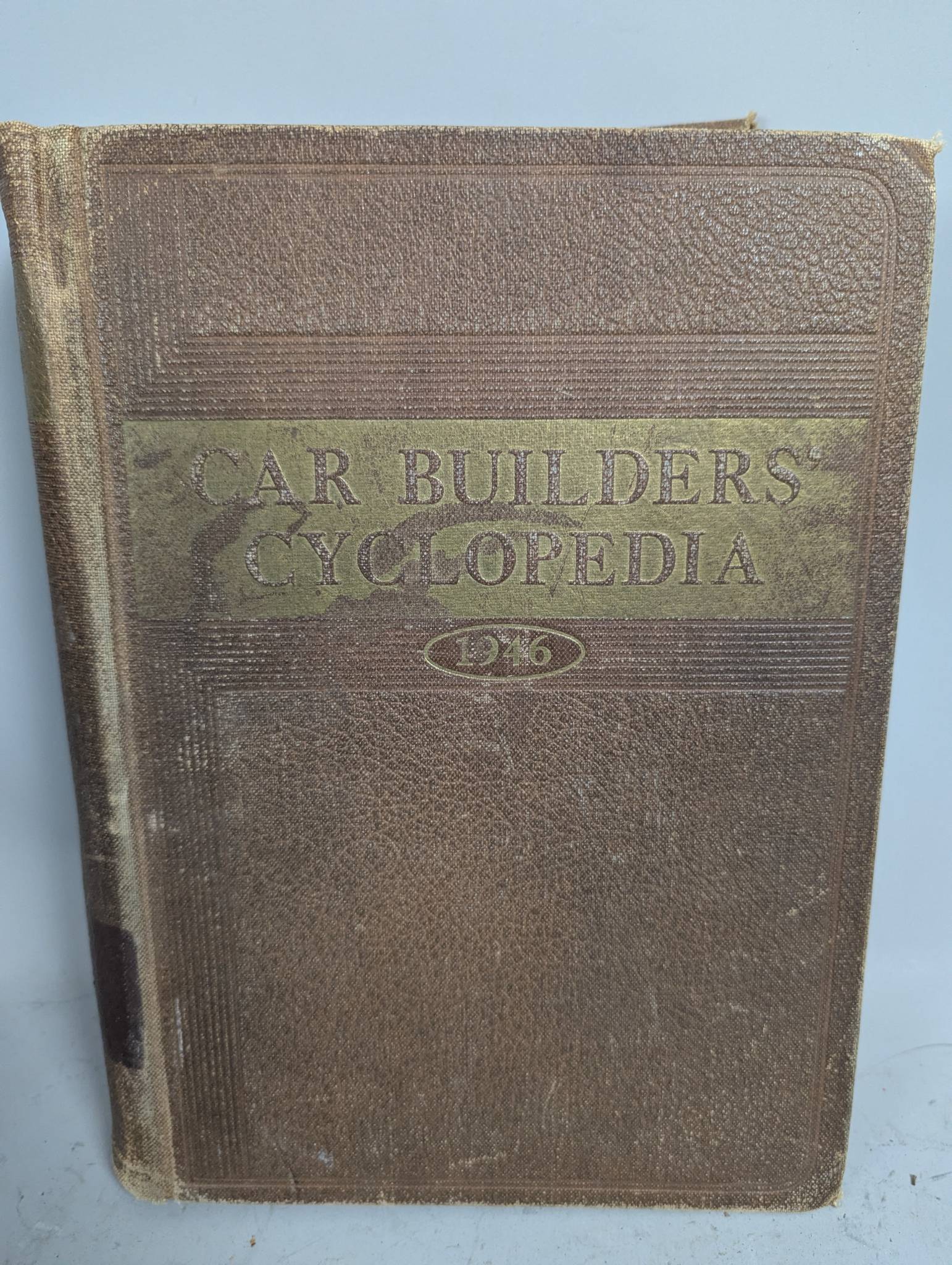 Car Builders Cyclopedia 1946 Edition Hardcover Reference Book
