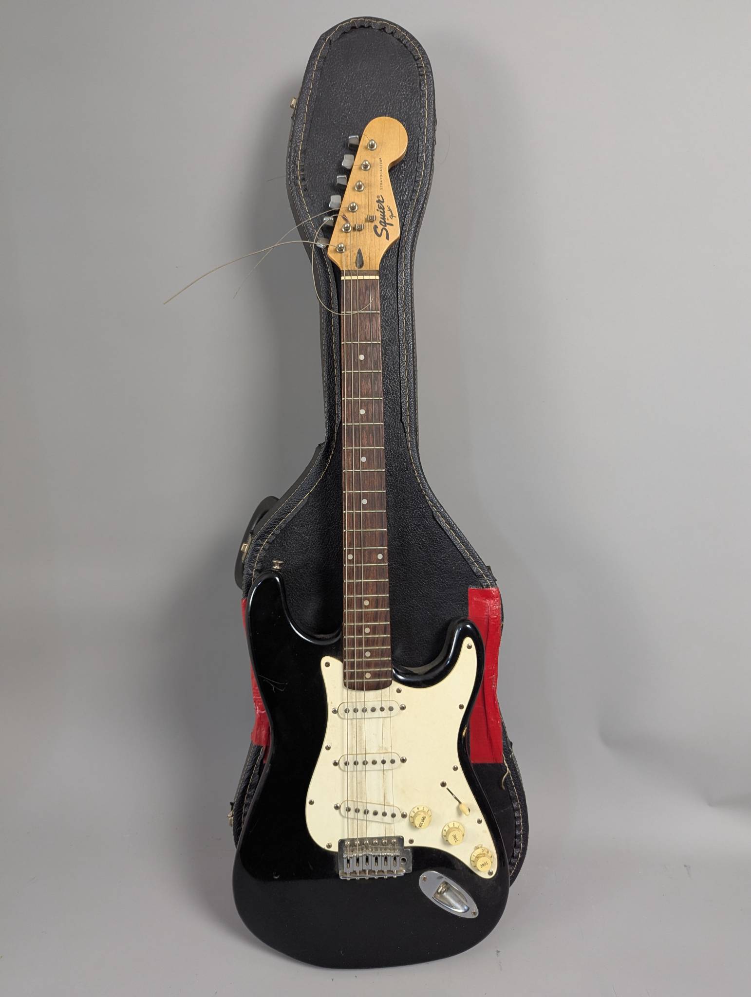 Fender Squier Stratocaster Electric Guitar with Case