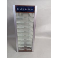Ralph Lauren Eyewear Display Case Rotating Countertop Stylish Showcase