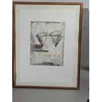 Charles Buck Circle Spin II Etching 1989 Limited Edition Art Print