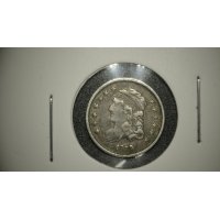 1835 Capped Bust Half Dime V.F. - Early American Silver Coin by United States Mint