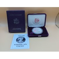 1987-S American Silver Eagle Proof Coin by Adolph A. Weinman - Excellent Condition