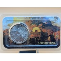 1887-P US Morgan Silver Dollar by George T. Morgan Mint State Uncirculated