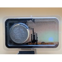 1921-S Morgan Silver Dollar XF by George T. Morgan in Littleton Tribute to the Wild West
