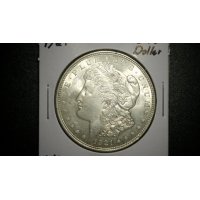 1921 Morgan Silver Dollar Collection by George T. Morgan - Unc and E.F. - 3 Coins Lot