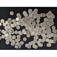 2 Pounds No Date U.S. Buffalo Nickels by James Earle Fraser - Poor Condition