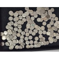 Bulk Lot of U.S. Buffalo Nickels, Mixed Dates and No Dates, Fair Grade by James Earle Fraser