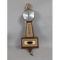Seth Thomas Brookfield 6W Banjo Clock with Pendulum and Key Excellent Vintage Timepiece