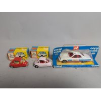 Corgi Die-Cast Toy Vehicle Collection Heinkel Economy Cars & R500 Police Car