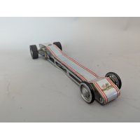 Vintage 1960s USA Model-Rama Rail Dragster Slot Car Collectible Racing Toy