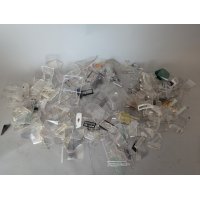 Large Lot of Vintage Model Kit Windshield and Window Parts for Restoration Projects