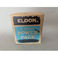 Eldon 6 Volt Power Pack NOS Slot Car Racing Accessory Sealed Vintage Collectible