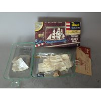 Vintage Revell Flying Cloud 1849 Ship in a Bottle Model Kit H-413:149 New Old Stock