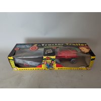 Vintage Lido Tractor Trailer with Rake & Hoe Toy Set No. 1793 New Old Stock