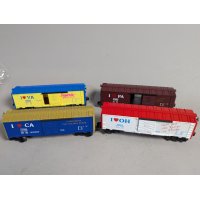 Lionel O-Gauge I Love Boxcar Collection from 1990s - Pennsylvania Virginia California Ohio