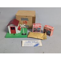 Lionel O-Gauge Model Train Accessories Collection - Postwar Gateman & Lighted Bumpers