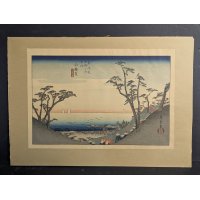 Utagawa Hiroshige Shirasuka Japanese Woodblock Print Reproduction