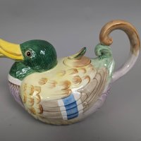 5 Decorative Tea Pots including Fritz and Floyd, Sadler, and Gibson