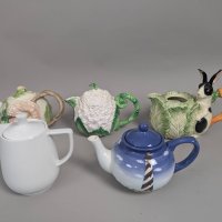 Decorative Teapots Including Rabbit Design