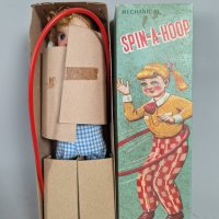 Mechanical Spin A Hoop Toy with Original Box Japan