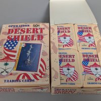 Operation Desert Shield Trading Cards Box by Pacific