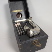 Pet-O-Fone Portable Gramophone in Wooden Case