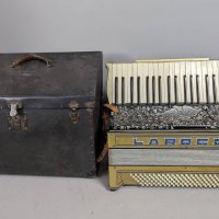Antique Larocco Accordion by Finau Piatanesi with Case
