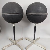 JVC Globe Speaker Baffle Model 5303 on Stands