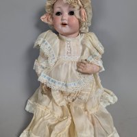 Bisque Doll by Otto Gans with Period Dress