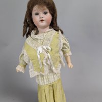 19 High Simon and Halbig Doll with Bisque Head and Composite Body