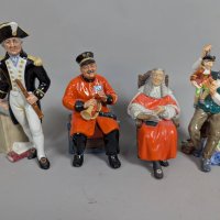 Royal Doulton Figurines Including The Captain and The Puppeteer